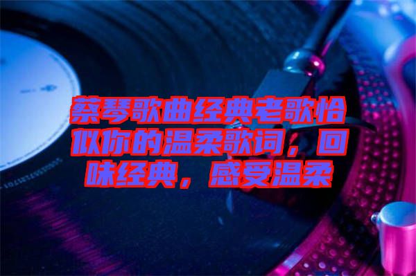 蔡琴歌曲經典老歌恰似你的溫柔歌詞，回味經典，感受溫柔