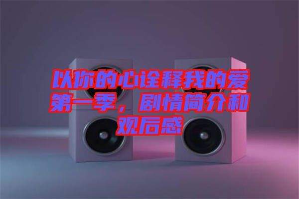 以你的心詮釋我的愛第一季，劇情簡介和觀后感