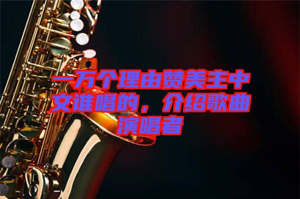 一萬(wàn)個(gè)理由贊美主中文誰(shuí)唱的，介紹歌曲演唱者