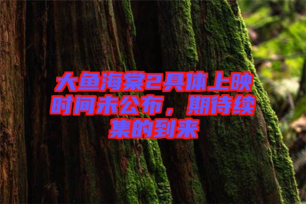 大魚海棠2具體上映時間未公布，期待續集的到來