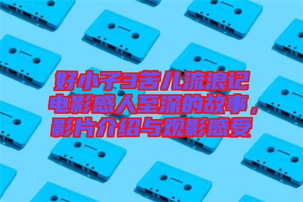 好小子3苦兒流浪記電影感人至深的故事，影片介紹與觀影感受