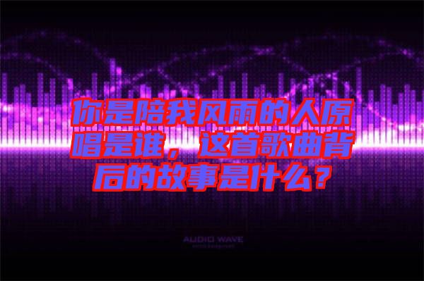 你是陪我風雨的人原唱是誰，這首歌曲背后的故事是什么？